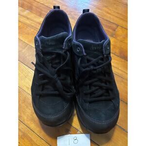 Dansko Paisley Black leather Waterproof Hiking Shoes Vibram Soles Size 39   W8.5
